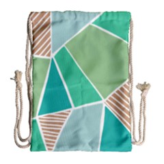 Geometric Colors  Pool Drawstring Bag (large) by ConteMonfrey