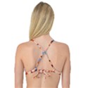 Orange Donald Trump Reversible Tri Bikini Top View4
