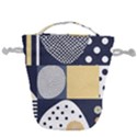 Geometric Design 10 Drawstring Bucket Bag View1