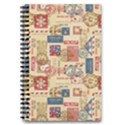 Letters Writing Paper Text Pattern 5.5  x 8.5  Notebook View1