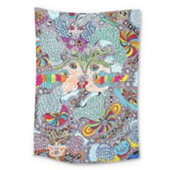 Supersonicangeldream Large Tapestry by chellerayartisans