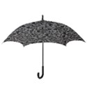 Be true be yourself typographic print pattern Hook Handle Umbrellas (Medium) View3