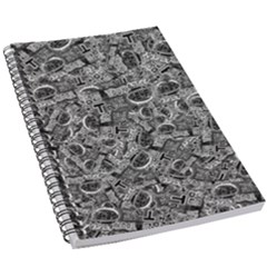 Be True Be Yourself Typographic Print Pattern 5 5  X 8 5  Notebook by dflcprintsclothing
