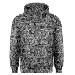 Be True Be Yourself Typographic Print Pattern Men s Core Hoodie by dflcprintsclothing