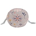  Minimalist Pattern With Simple Lines,flower And Shapes, Creating A Clean And Modern Drawstring Bucket Bag View3