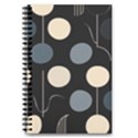 A Minimalist Pattern With Simple Lines And Shapes, Creating A Clean And Modern Aesthetic 03 5.5  x 8.5  Notebook View1