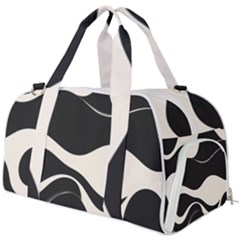 A Minimalist Pattern With Simple Lines And Shapes, Creating A Clean And Modern Aesthetic 06 Burner Gym Duffel Bag by myclothy