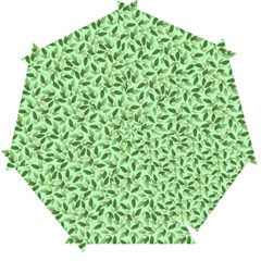 Leaves Pattern Texture Seamless Automatic Folding Umbrella With Case (small) by Hannah976