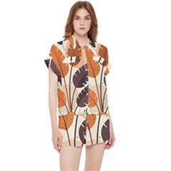 Leaves Boho Monster Nature Chiffon Lounge Set by Salmanaz77