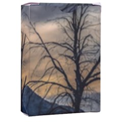 Tree Silhouette At Border Of Nahuel Haupi Lake, Rio Negro, Argentina Playing Cards Single Design (rectangle) With Custom Box by dflcprintsclothing