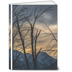 Tree Silhouette At Border Of Nahuel Haupi Lake, Rio Negro, Argentina 5  X 7  Hardcover Notebook by dflcprintsclothing