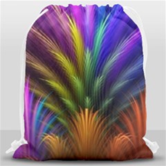 Abstract Colors - , Abstract Colors Drawstring Bag (large) by kyorashop23