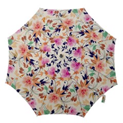 Abstract Floral Background Hook Handle Umbrellas (small) by kyorashop23
