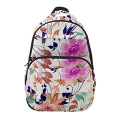 Abstract Floral Background Carry-on Travel Backpack by kyorashop23