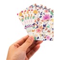 Abstract Floral Background Playing Cards Single Design (Rectangle) with Custom Box View3