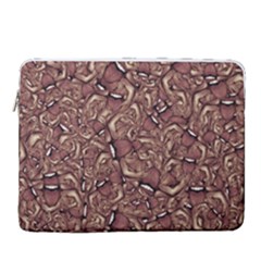 Human Spider Mutant Creatures Motif Random Pattern 15  Vertical Laptop Sleeve Case With Pocket by dflcprintsclothing