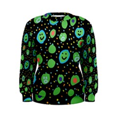 Doodle Dot Drawing Women s Sweatshirt by Salmanaz77