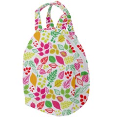 Leaves Pattern Seamless Texture Travel Backpack by Maspions
