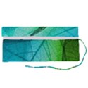 Texture Green Leaf Abstraction 3d Roll Up Canvas Pencil Holder (S) View2