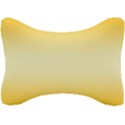 Amber Orange To Cream Yellow Bilinear Gradient Seat Head Rest Cushion View1