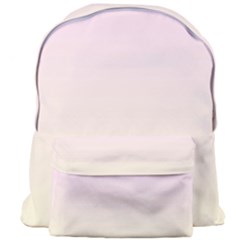 Pink Lace To Cream Yellow Linear Gradient Giant Full Print Backpack by GradientsOmbre