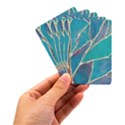 Aqua Batik, Abstract, Colorful Playing Cards Single Design (Rectangle) with Custom Box View3