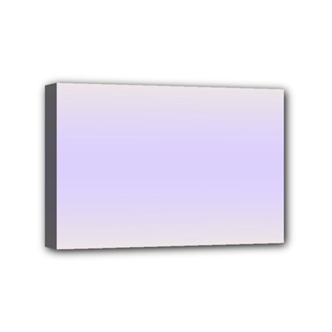 Cream Yellow To Pale Violet Bilinear Gradient Mini Canvas 6  X 4  (stretched) by GradientsOmbre
