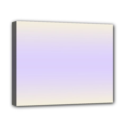 Cream Yellow To Pale Violet Bilinear Gradient Canvas 10  X 8  (stretched) by GradientsOmbre