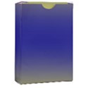 Electric Yellow To Navy Blue Bilinear Gradient Playing Cards Single Design (Rectangle) with Custom Box View1