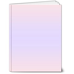 Pale Pink To Pale Violet Bilinear Gradient 6  X 8  Hardcover Notebook by GradientsOmbre