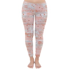 Boho Pattern Classic Winter Leggings by designsbymallika