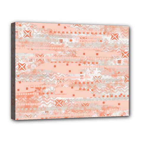 Boho Pattern Canvas 14  X 11  (stretched) by designsbymallika
