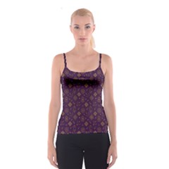 Moon Stars Pattern Spaghetti Strap Top by Sabxi