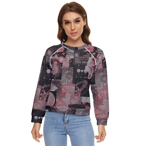 Aesthetic , Aesthetic, Dark Women s Long Sleeve Raglan T-shirt by kyorashop23