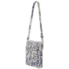 Blue Vintage Background Multi Function Travel Bag by kyorashop23
