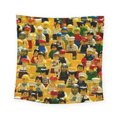 Lego People, Games Square Tapestry (small) by kyorashop23