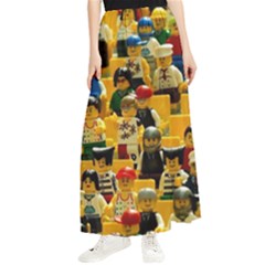 Lego People, Games Maxi Chiffon Skirt by kyorashop23