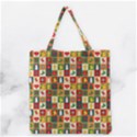 Template Christmas Pattern Grocery Tote Bag View2