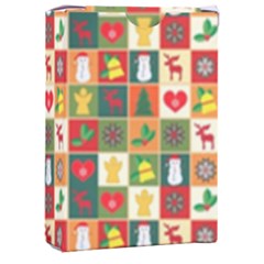Template Christmas Pattern Playing Cards Single Design (rectangle) With Custom Box by Proyonanggan
