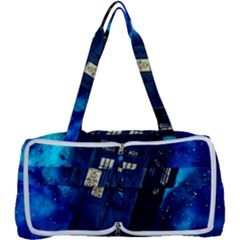 Tardis Doctor Who Space Galaxy Multi Function Bag by Cemarart
