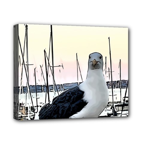 Fisherman?¯s Ward, San Francisco, Ca Canvas 10  X 8  (stretched) by RiverRootz