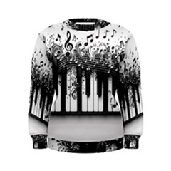 Piano Sounds Women s Sweatshirt by RiverRootz