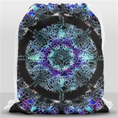 Round Wreath Drawstring Bag (large) by Sabxi