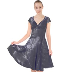 Bob Marley Cap Sleeve Front Wrap Midi Dress by bestdesignintheworld