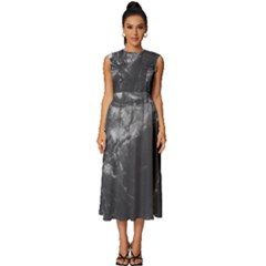 Bob Marley Sleeveless Round Neck Midi Dress by bestdesignintheworld