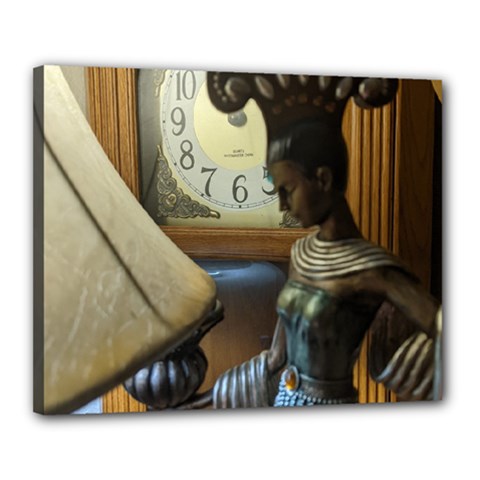 Lady Canvas 20  X 16  (stretched) by bestdesignintheworld