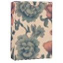 Victorian Beige And Teal Flower Pattern Playing Cards Single Design (Rectangle) with Custom Box View1