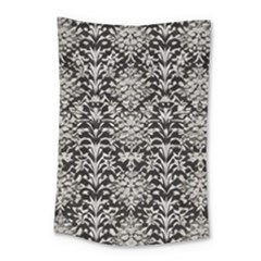Gothic Leaf Pattern 4 Small Tapestry by violetheavensky