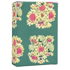 Retro 1880s Flowers Pattern 6 Playing Cards Single Design (rectangle) With Custom Box by violetheavensky