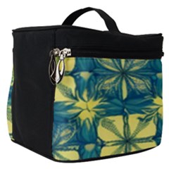 Royal Fractal Pattern 2 Make Up Travel Bag (small) by violetheavensky
